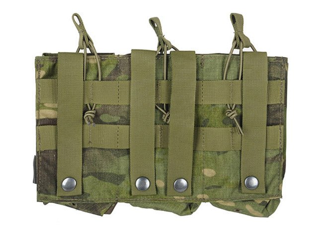 AK47 Open Top Triple Mag Pouch - Multicam Tropic - Paintball Buddy