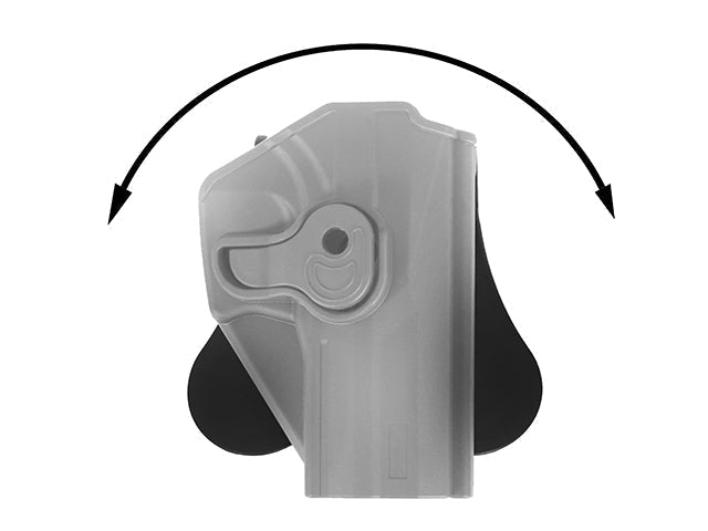Amomax G17/G19/G18 Airsoft Holster Series - Schwarz - Paintball Buddy