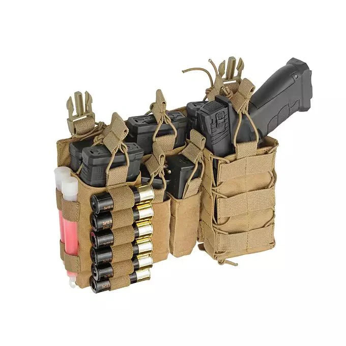 Buckle up Multi Mission Front Panel - Tan - Paintball Buddy