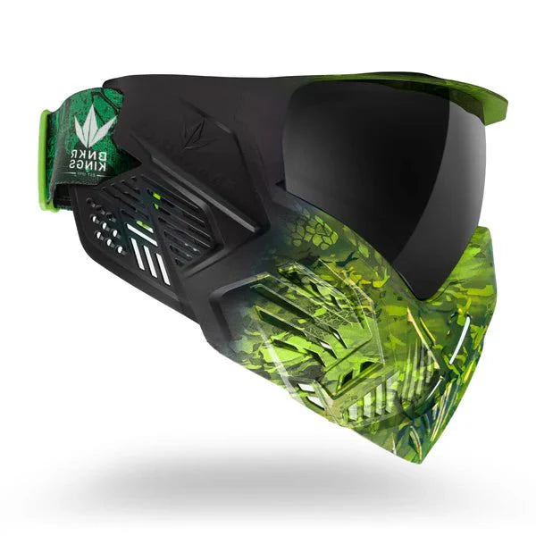 Bunkerkings CMD Command Paintball Maske - Acid Black Highlander - Paintball Buddy
