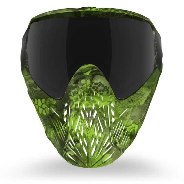 Bunkerkings CMD Command Paintball Maske - Acid Black Highlander - Paintball Buddy