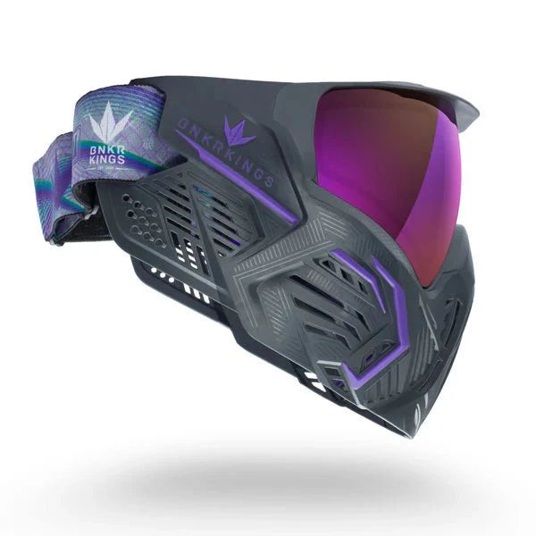 Bunkerkings CMD Command Paintball Maske - Aurora Gray - Paintball Buddy