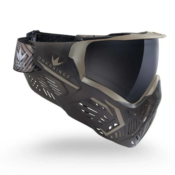 Bunkerkings CMD Command Paintball Maske - Black Desert - Paintball Buddy