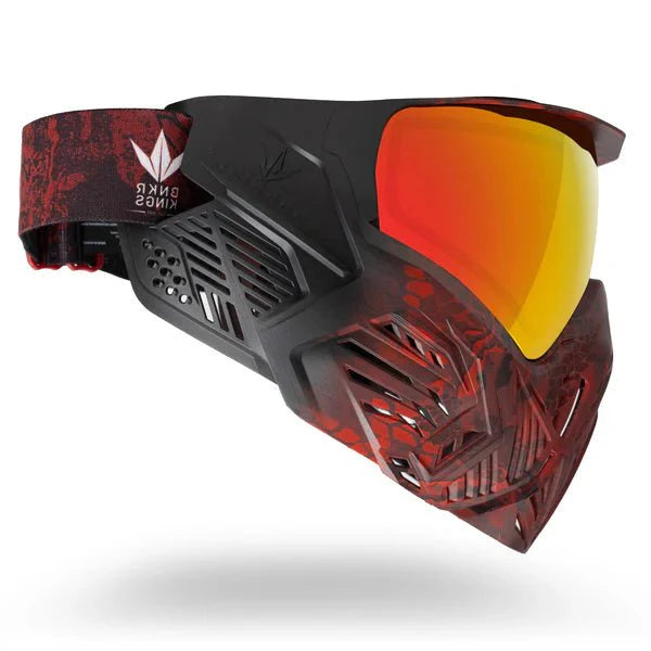 Bunkerkings CMD Command Paintball Maske - Fire Black Highlander - Paintball Buddy