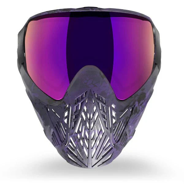 Bunkerkings CMD Command Paintball Maske - Purple Black Highlander - Paintball Buddy