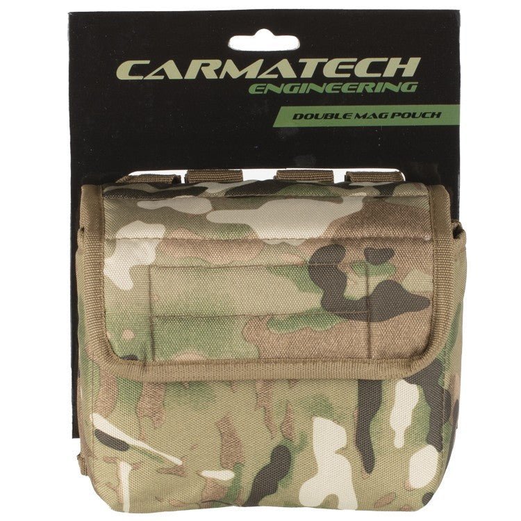Carmatech SAR - 12 Double Mag Pouch / 2er Magazintasche - Multicam - Paintball Buddy