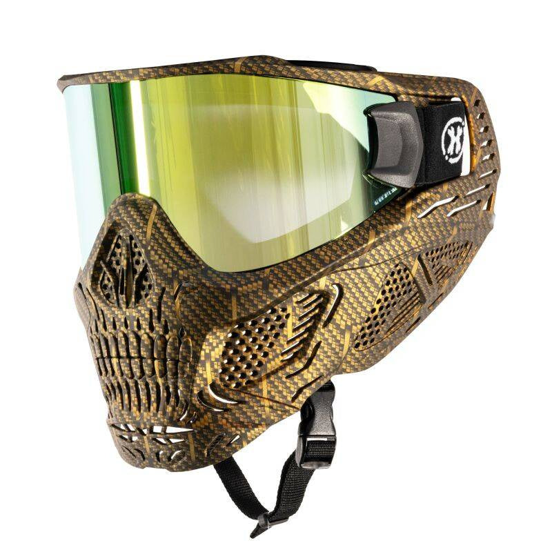HK Army HSTL Thermal Paintballmaske Skull Punisher - Gold