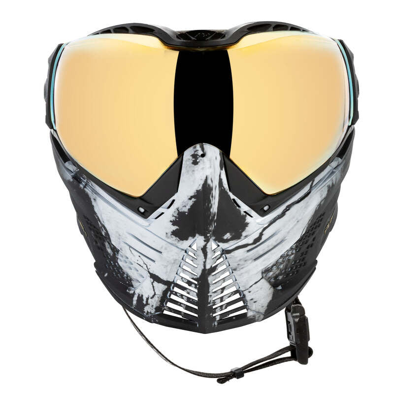 Push Unite MKII Thermalmaske Warlord Enforcer - Black White Skull