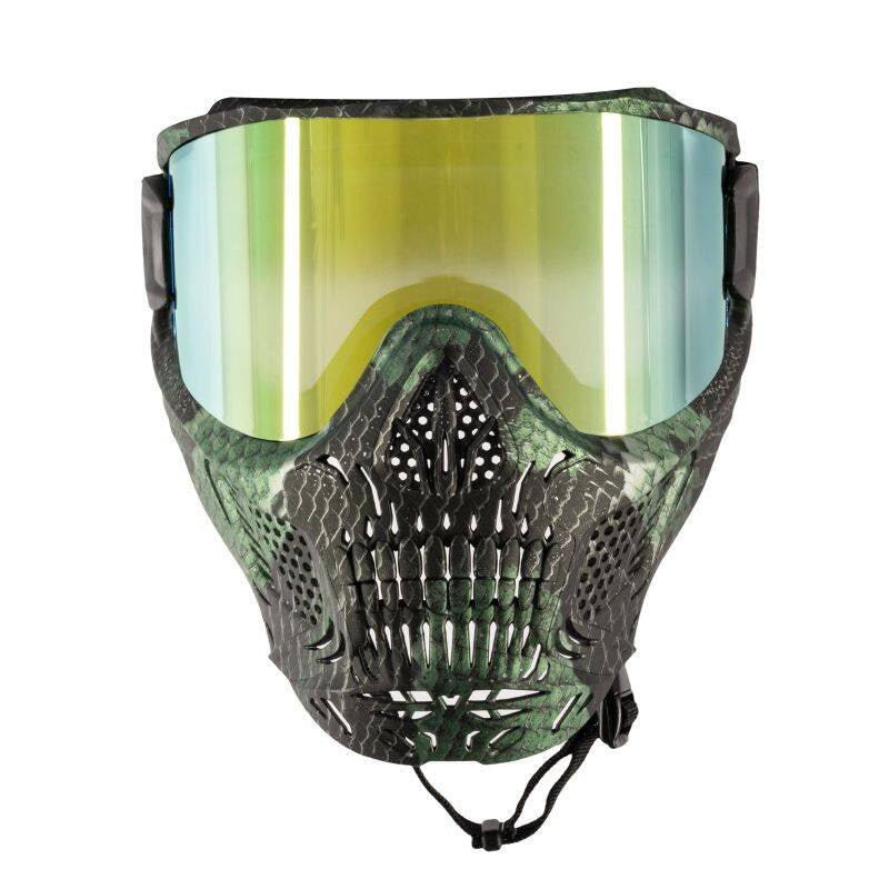 HK Army HSTL Thermal Paintballmaske Skull Punisher - Snake Green - Paintball Buddy