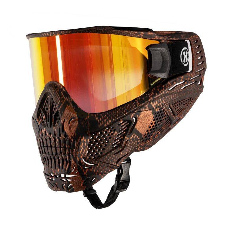HK Army HSTL Thermal Paintballmaske Skull Punisher - Snake Red - Paintball Buddy