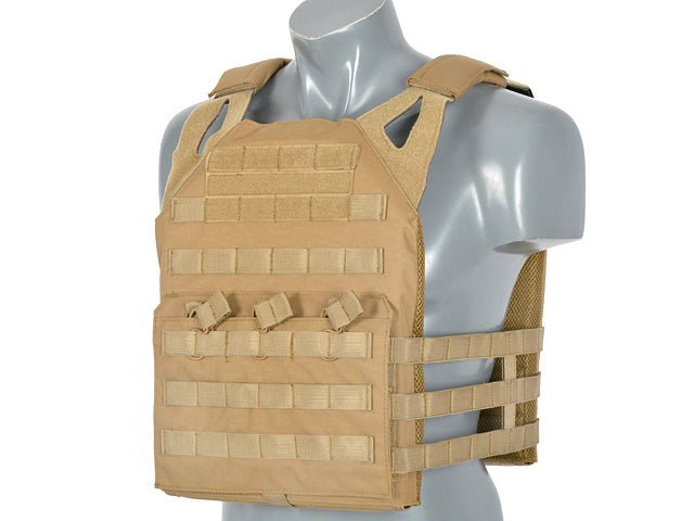 Jump Plate Carrier V2 XL - Tan - Paintball Buddy