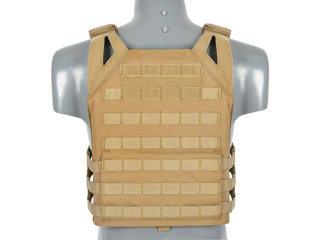 Jump Plate Carrier V2 XL - Tan - Paintball Buddy