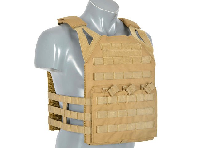 Jump Plate Carrier V2 XL - Tan - Paintball Buddy