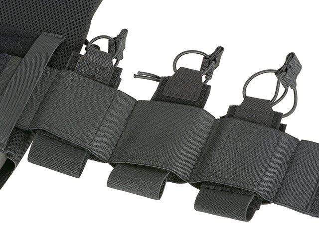 Laser - Cut Recon Plate Carrier inkl AR15 AK Mag Pouches - Schwarz - Paintball Buddy