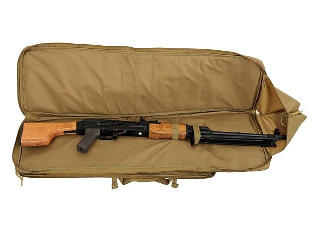 Paintball /Airsoft Markierer Tasche Rifle Case 96cm - Tan - Paintball Buddy