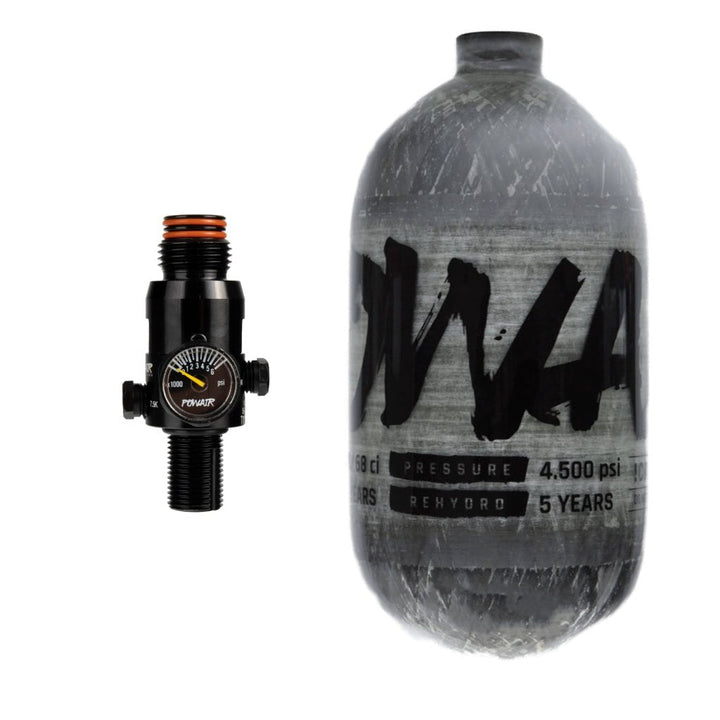 PowAir HP System Carbon Series 1,1L / 68ci 300 Bar - Paintball Buddy