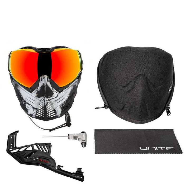 Push Unite MKII Thermalmaske Warlord Viper - White Skull