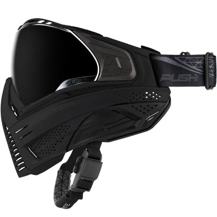 Push Unite Paintball Maske - Blackout Schwarz - Paintball Buddy