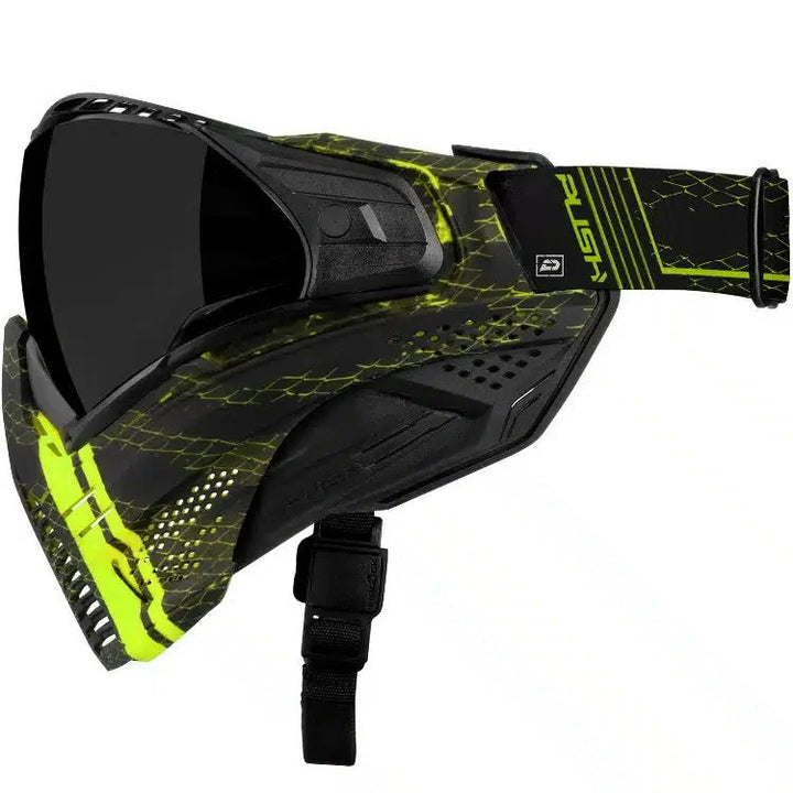 Push Unite VPR Series Paintball Maske - VPR Lime Green - Paintball Buddy