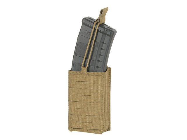 Single Laser - Cut Panel AR15/AK Magazintaschen - Coyote - Paintball Buddy