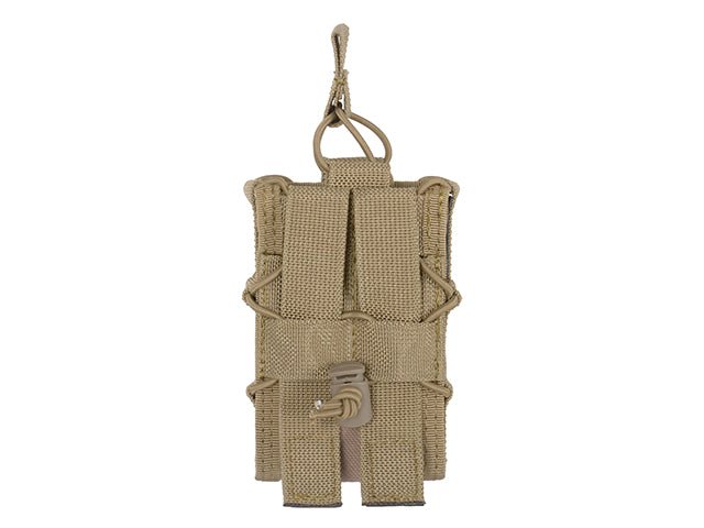 Single Rifle Molle Speed Mag Pouch - Muticam - Paintball Buddy