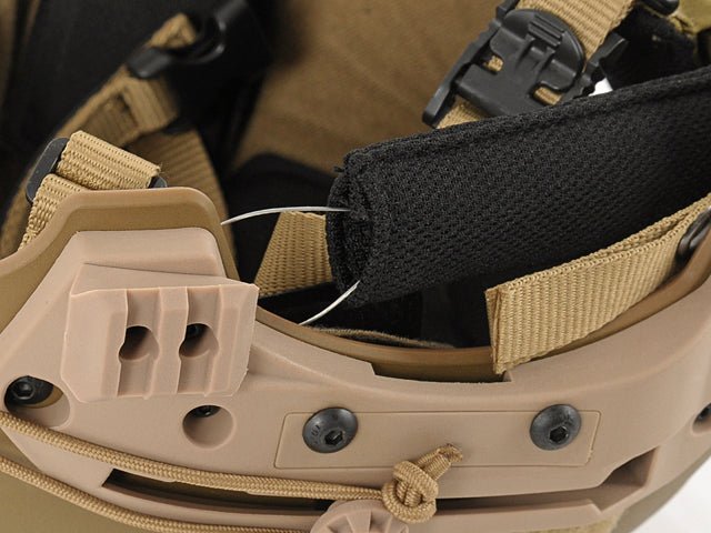 Tactical EXF Bump Type Helm - Dark Earth - Paintball Buddy