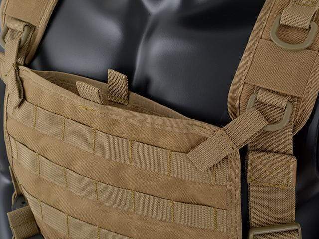 Tag Rifleman Chest Rig Tactical Chest Rig Coyote - Robust für Paintball-Aktivitäten