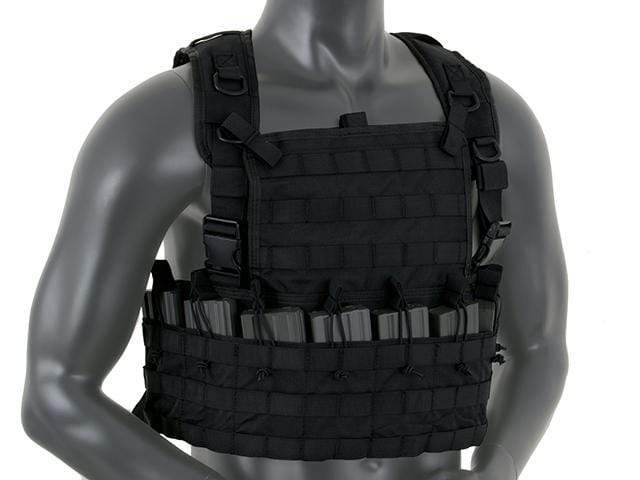 Tag Rifleman Chest Rig Tactical Rifleman Chest Rig Schwarz für Paintball Spieler
