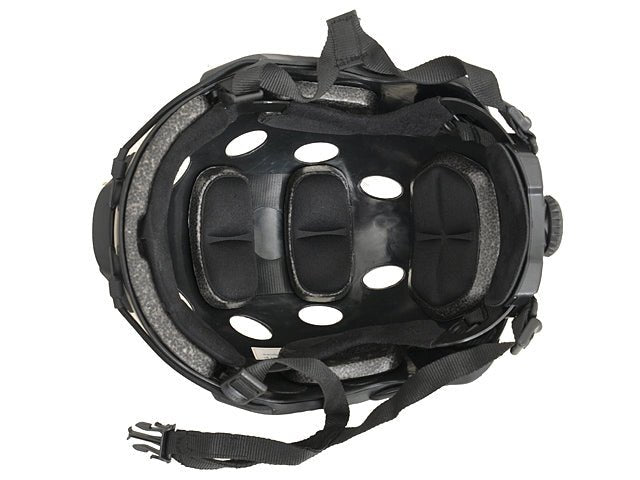 Taktischer Fast Helm mit schnell Anpassung - Schwarz - Paintball Buddy