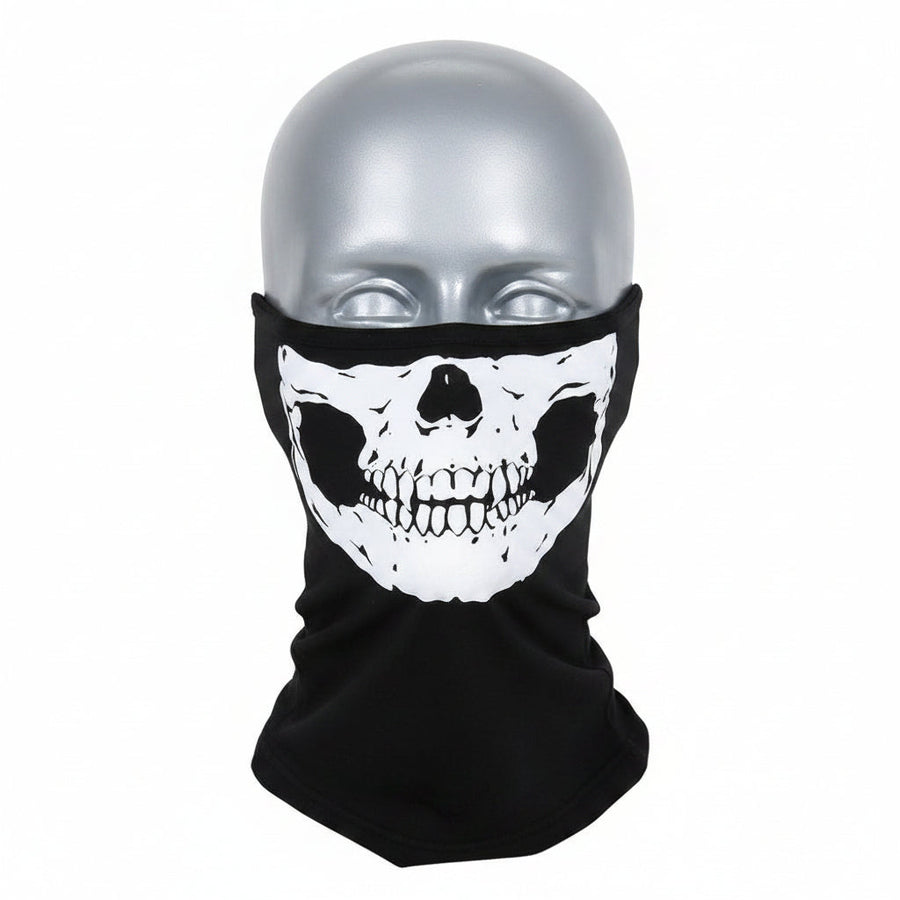 Totenkopf Sturmhaube - Schwarz - Paintball Buddy